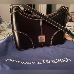Luxurious Dooney and Bourke Vachetta Leather Shoulder Bag.